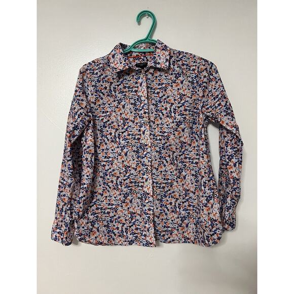 Talbots Shirt Top Print Button Up Lightweight Long Sleeve ( LOT OF 3) - Picture 1 of 6